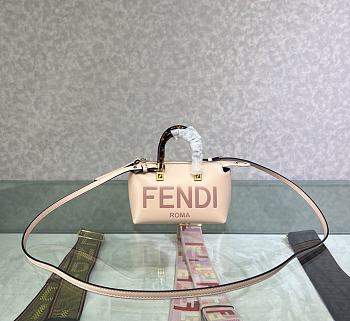 Fendi Mini By The Way Mini Bag Pink Size 17 x 18 x 8 cm