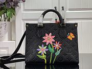 Louis Vuitton LV x YK Onthego Mini Handbag M21732 Black Size 25 x 19 x 11.5 cm - 1