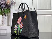 Louis Vuitton LV x YK Onthego Mini Handbag M46416 Black Size 35 x 27 x 14 cm - 5