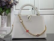 Louis Vuitton LV Capucines Medium M20708 White Size 31.5 x 20 x 11 cm - 1