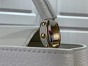 Louis Vuitton LV Capucines Medium M20708 White Size 31.5 x 20 x 11 cm - 6