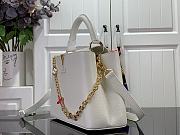 Louis Vuitton LV Capucines Medium M20708 White Size 31.5 x 20 x 11 cm - 4