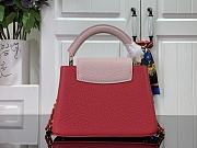 Louis Vuitton LV Capucines Mini M21689 Pink Size 21 cm - 4