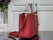 Louis Vuitton LV Capucines BB M21689 Pink Size 27 x 18 x 9 cm - 5