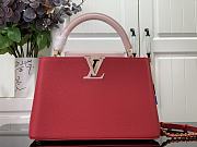 Louis Vuitton LV Capucines MM M21689 Pink Size 31x 20 x 11 cm - 1