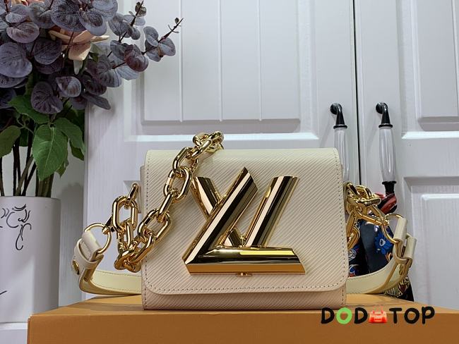 Louis Vuitton LV Twist Mini Handbag M46537 White Size 16.5 x 19 x 8.5 cm - 1