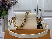 Louis Vuitton LV Twist Mini Handbag M46537 White Size 16.5 x 19 x 8.5 cm - 5