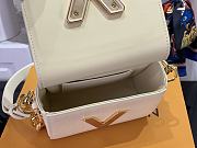 Louis Vuitton LV Twist Mini Handbag M46537 White Size 16.5 x 19 x 8.5 cm - 6
