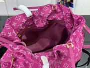 Louis Vuitton LV Denim Bucket Bag M51235 Purple Size 31 x 31 x 21 cm - 4