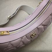 Gucci Matelassé Small Shoulder Bag Pink Size 27 x 18 x 7 cm - 6
