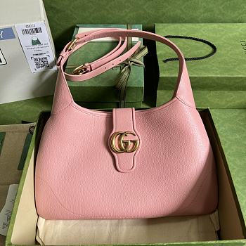 Gucci Aphrodite Medium Shoulder Bag Pink Size 39 x 38 x 2 cm
