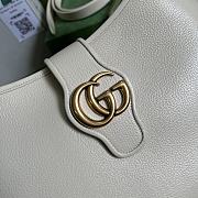 Gucci Aphrodite Medium Shoulder Bag White Size 39 x 38 x 2 cm - 4