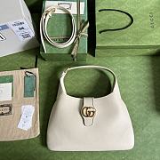 Gucci Aphrodite Medium Shoulder Bag White Size 39 x 38 x 2 cm - 5