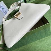 Gucci Aphrodite Medium Shoulder Bag White Size 39 x 38 x 2 cm - 2