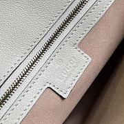 Gucci Diana Bamboo Medium Tote Bag White Size 31 x 27 x 15 cm - 5