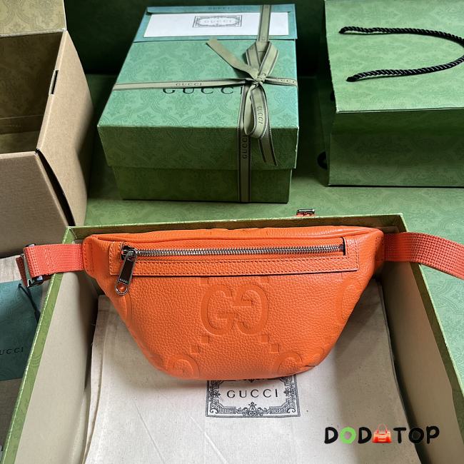 Gucci Jumbo GG Small Belt Bag Orange Size 23 x 13 x 5 cm - 1