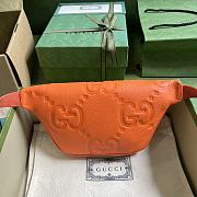 Gucci Jumbo GG Small Belt Bag Orange Size 23 x 13 x 5 cm - 4