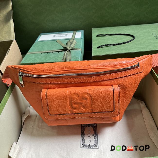 Gucci Jumbo GG Belt Bag Orange Size 28 x 18 x 8 cm - 1