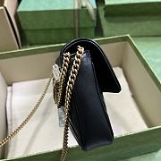 Gucci Marmont Chain Bag Black Size 21 x 12 x 5 cm - 6