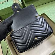 Gucci Marmont Chain Bag Black Size 21 x 12 x 5 cm - 5