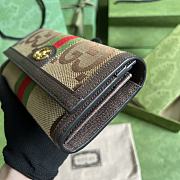 Gucci Jumbo Long Wallet Size 19 x 10 x 3 cm - 5
