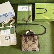 Gucci Diana Jumbo GG Small Tote Bag Size 27 x 24 x 11 cm - 4
