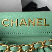 Chanel Mini Bucket Bag Green Size 17 x 16 x 7 cm - 5