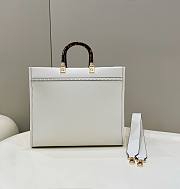 Fendi Sunshine Medium White Bag Size 36 x 12 x 31 cm - 5