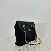  Prada Black Re-Nylon Tote Bag Size 25 x 25 x 5 cm - 3