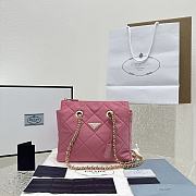Prada Pink Re-Nylon Tote Bag Size 25 x 25 x 5 cm - 1