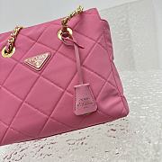 Prada Pink Re-Nylon Tote Bag Size 25 x 25 x 5 cm - 5