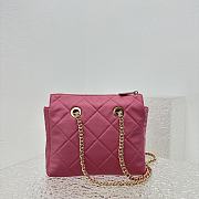 Prada Pink Re-Nylon Tote Bag Size 25 x 25 x 5 cm - 3