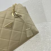 Prada Beige Re-Nylon Tote Bag Size 25 x 25 x 5 cm - 3