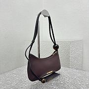 Jacquemus Le Bisou Perle Shoulder Bag Brown Size 27 x 10.5 cm - 6