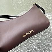Jacquemus Le Bisou Perle Shoulder Bag Brown Size 27 x 10.5 cm - 3