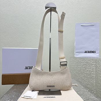 Jacquemus Le Bisou Grosgrain Bag Size 27 x 15 cm