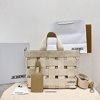  Jacquemus Le Cabas Shoulder Bag Size 29 x 14 x 24 cm
