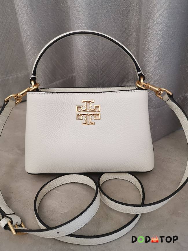 Tory Burch Britten Bag White Size 12 x 20 x 7 cm - 1