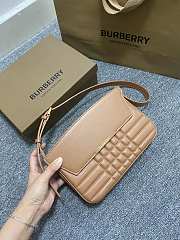 Burberry Catherine Quilted Shoulder Bag Brown Size 24 x 5.5 x 17.5 cm - 1