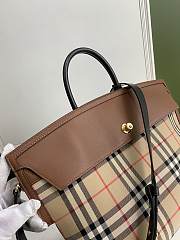 Burberry Society Top Handle Bag Size 36 x 29 x 28 cm - 4