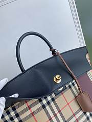 Burberry Society Top Handle Bag Black Size 36 x 29 x 28 cm - 3