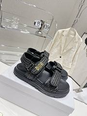 Dior Black Sandals - 1