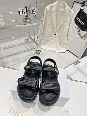 Dior Black Sandals - 6