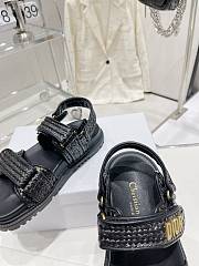 Dior Black Sandals - 5