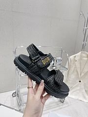 Dior Black Sandals - 4