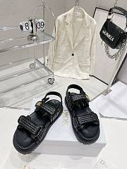 Dior Black Sandals - 3