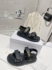 Dior Black Sandals - 2