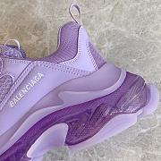 Balenciaga Triple S Purple Sneakers - 5