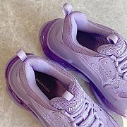 Balenciaga Triple S Purple Sneakers - 2