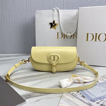 Dior Bobby East-West Bag Lemon Size 22 x 13 x 5 cm